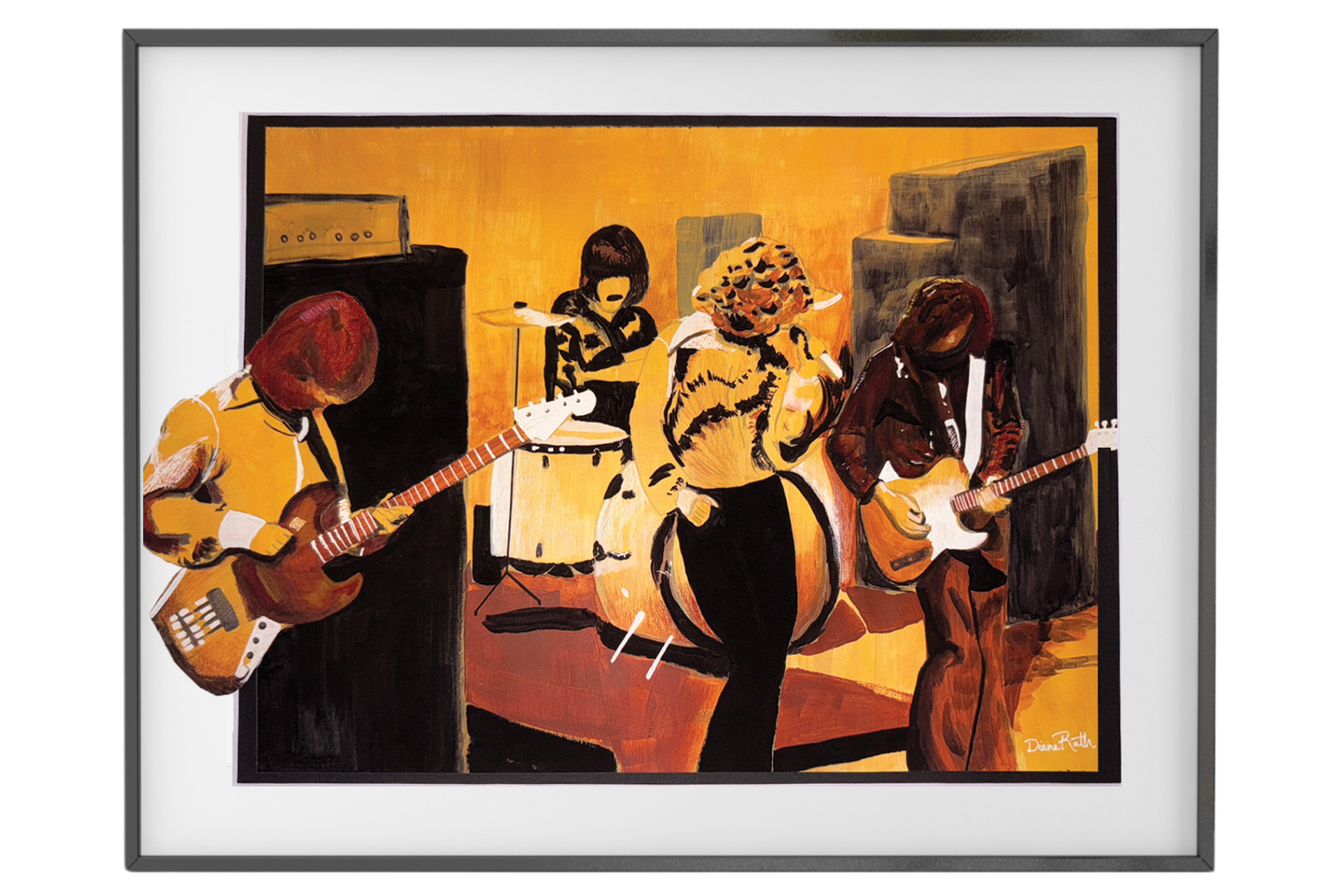 Led Zeppelin Limited Edition Print – Diana Rath Art